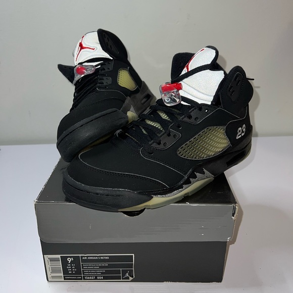 jordan 5 black metallic 2007